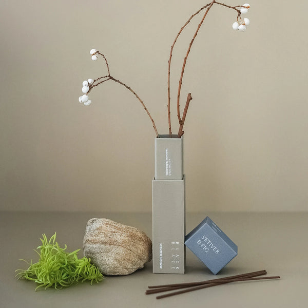 Vetiver & Fig Scented Incense｜ 香根草 & 無花果線香