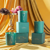 Holiday Vert Deco Candle