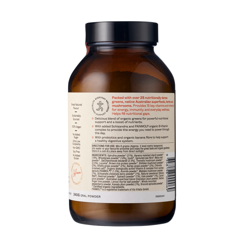 ORGANIC GREENS SUPERPOWDER+｜有機蔬菜營養粉